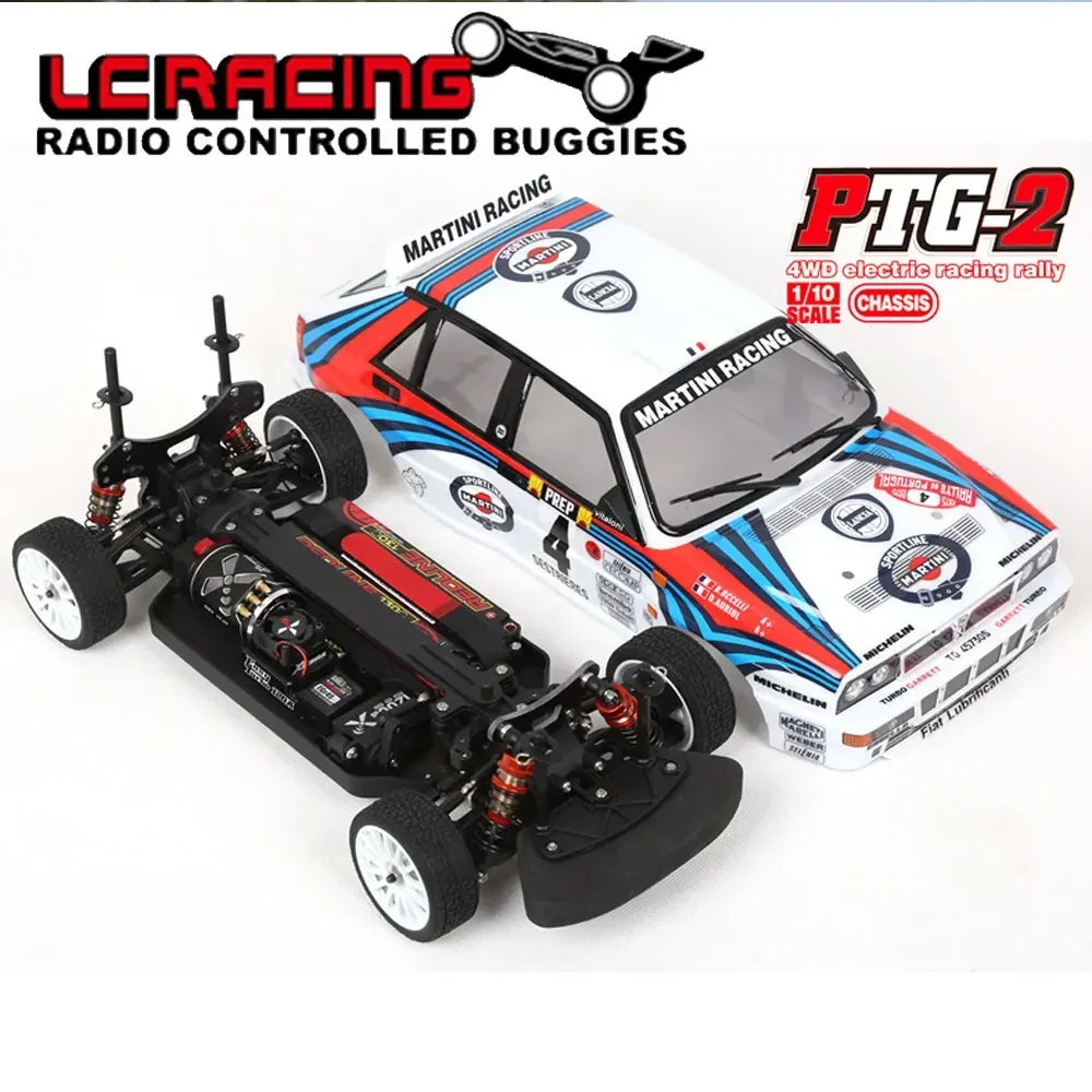 

LC RACING 1/10 PTG-2 Электрическая модель 4WD Lancia Раллийный автомобиль ATR/RTR RC Пульт дистанционного управления Плоский дорожный спортивный автомобиль Внедорожник