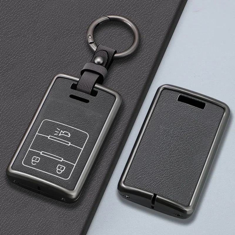 

Alloy Car Remote Key Case Cover Shell Fob For Chevrolet C7 Corvette Cadillac CTS ATS 28T CTSV XTS DTS SLS SRX XLS STS Escalade