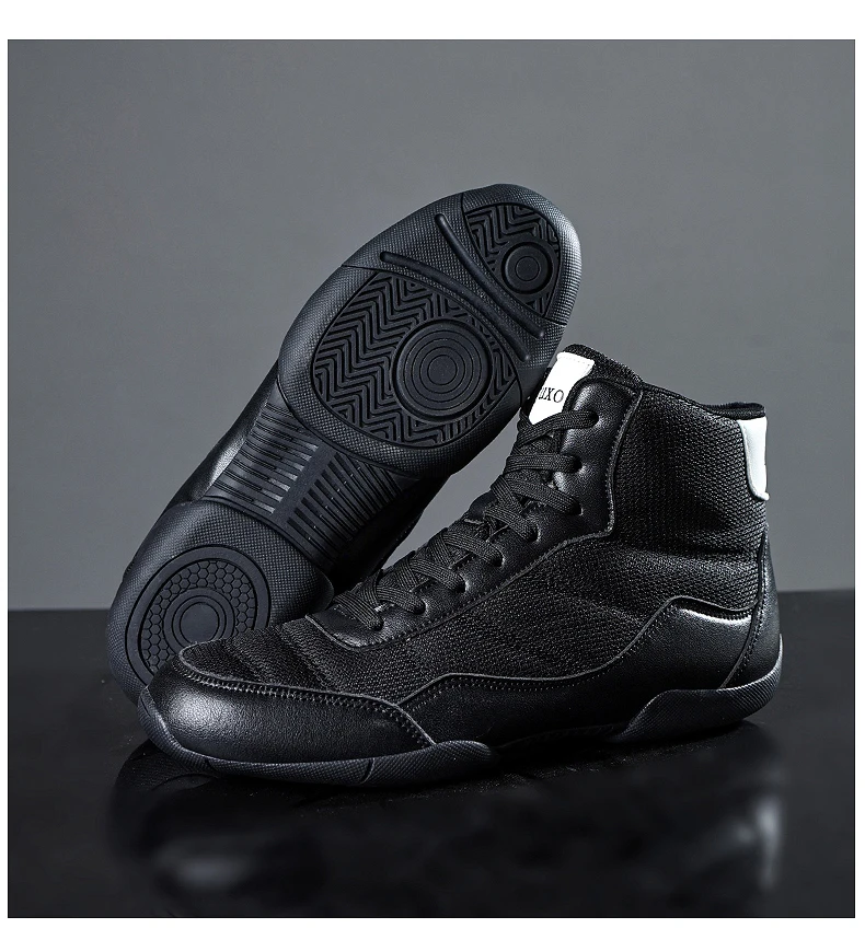 2026 Neue Trainings-Ringerschuhe für Männer und Frauen Fitness-Boxschuhe Atmungsaktive Mesh-Boxschuhe für Männer Hochwertige Ringerschuhe – Detail 11