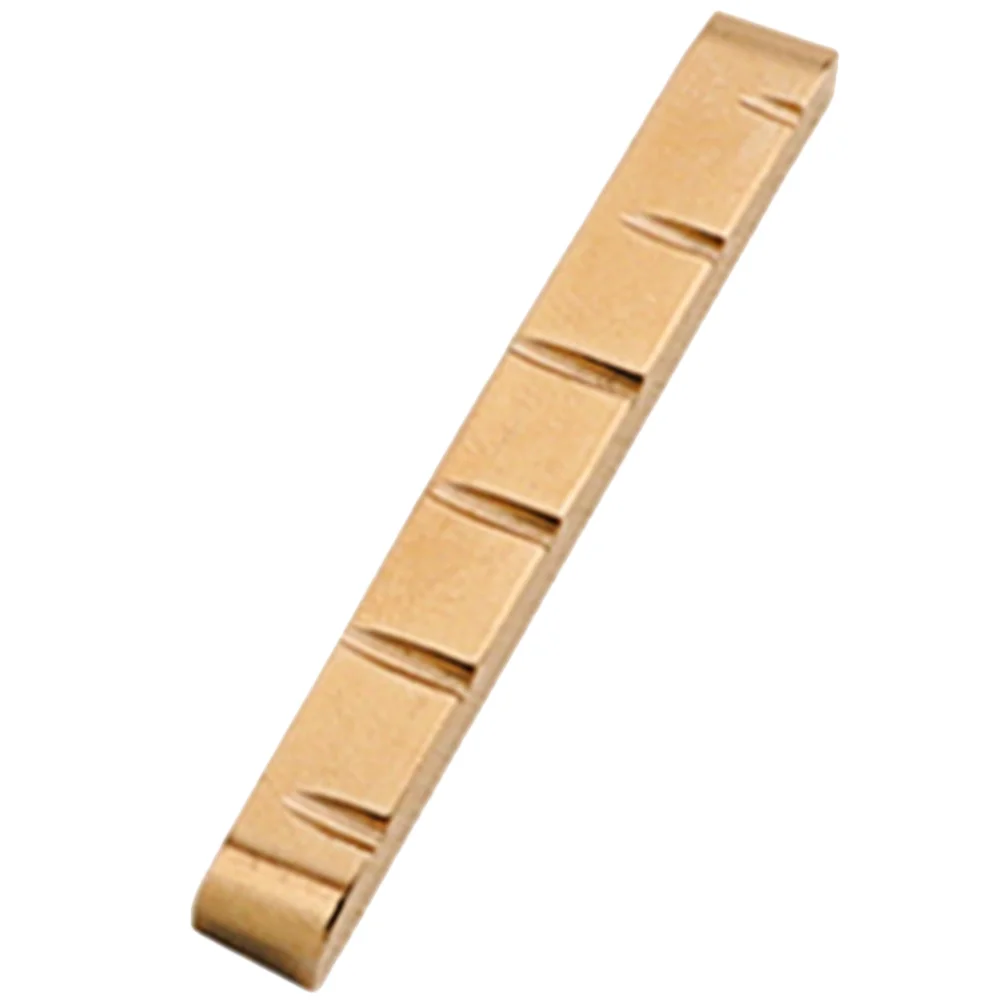 

Instruments Guitar Parts and Accessories Replacement Nut Bridge Bone Saddle Golden