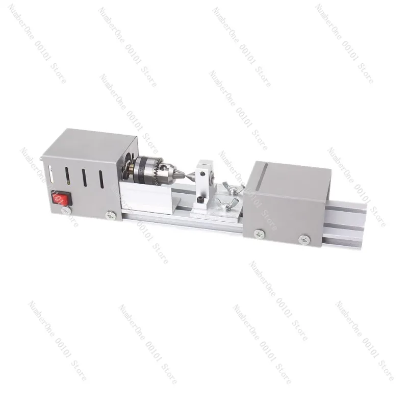 

Mini Woodworking Lathe for Home Use, Multi-Function DIY Bead Bracelet Drilling and Crafting Tool