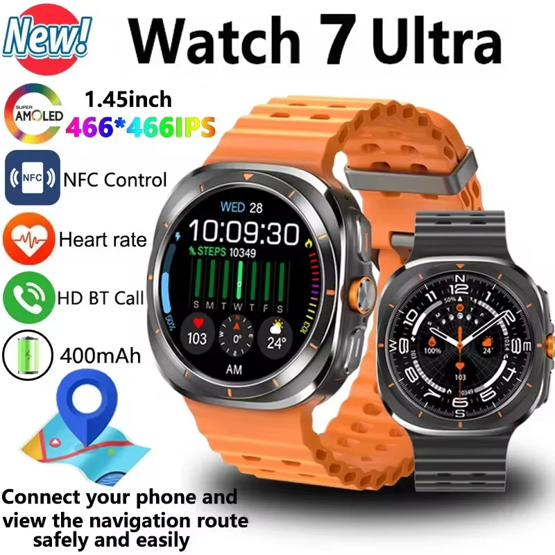 

DAORKOW 2025 New Smartwatch GPS NFC 3D Menu Music Player Local album IP68 Waterproof Sports Smartwatchs，fashionable watch design