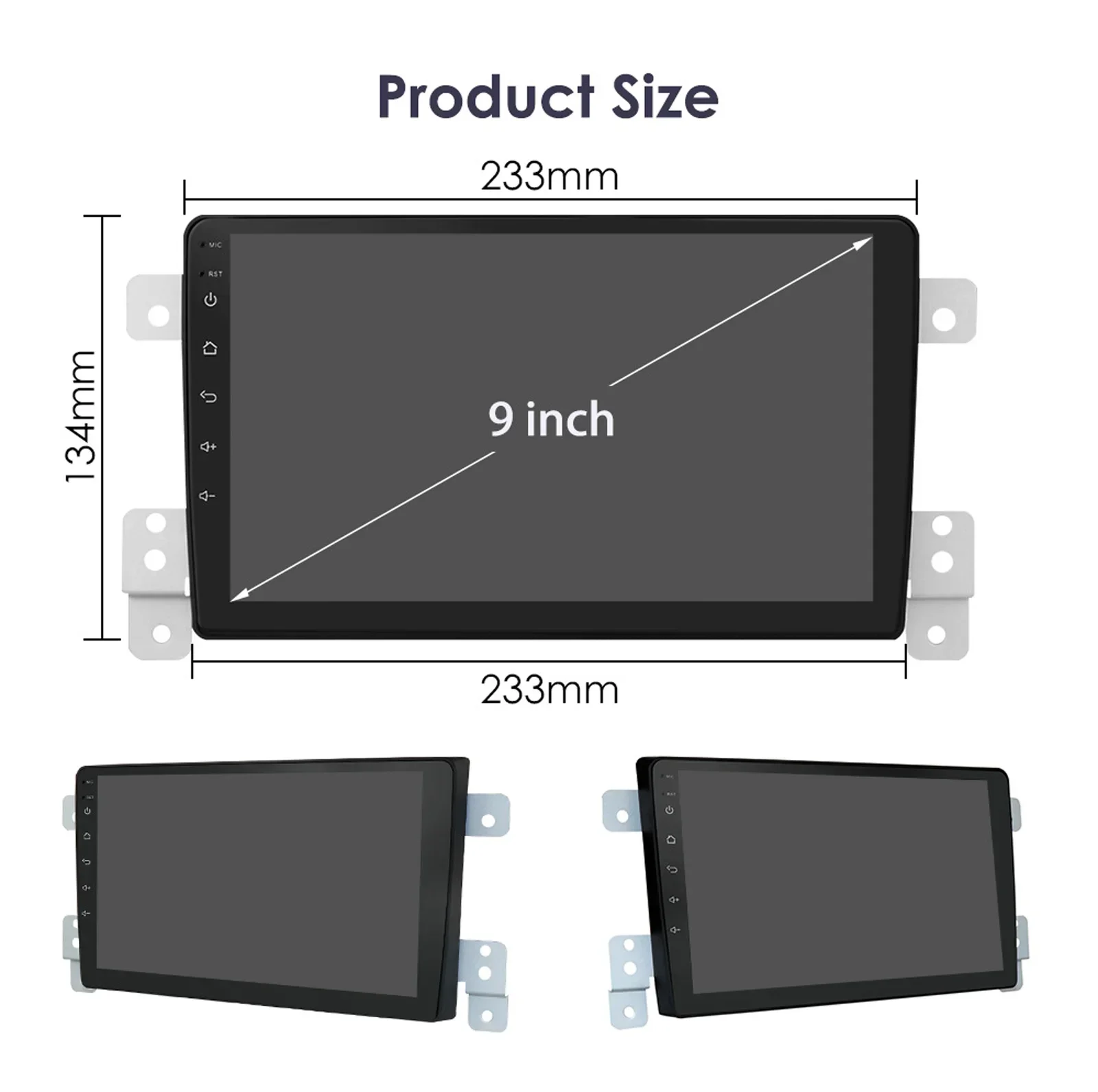 Android 14 Autoradio Per Suzuki Grand Vitara 3 2005-2015 Multimedia Video 4G GPS Wireless CarPlay Navigazione Touch Screen Stereo