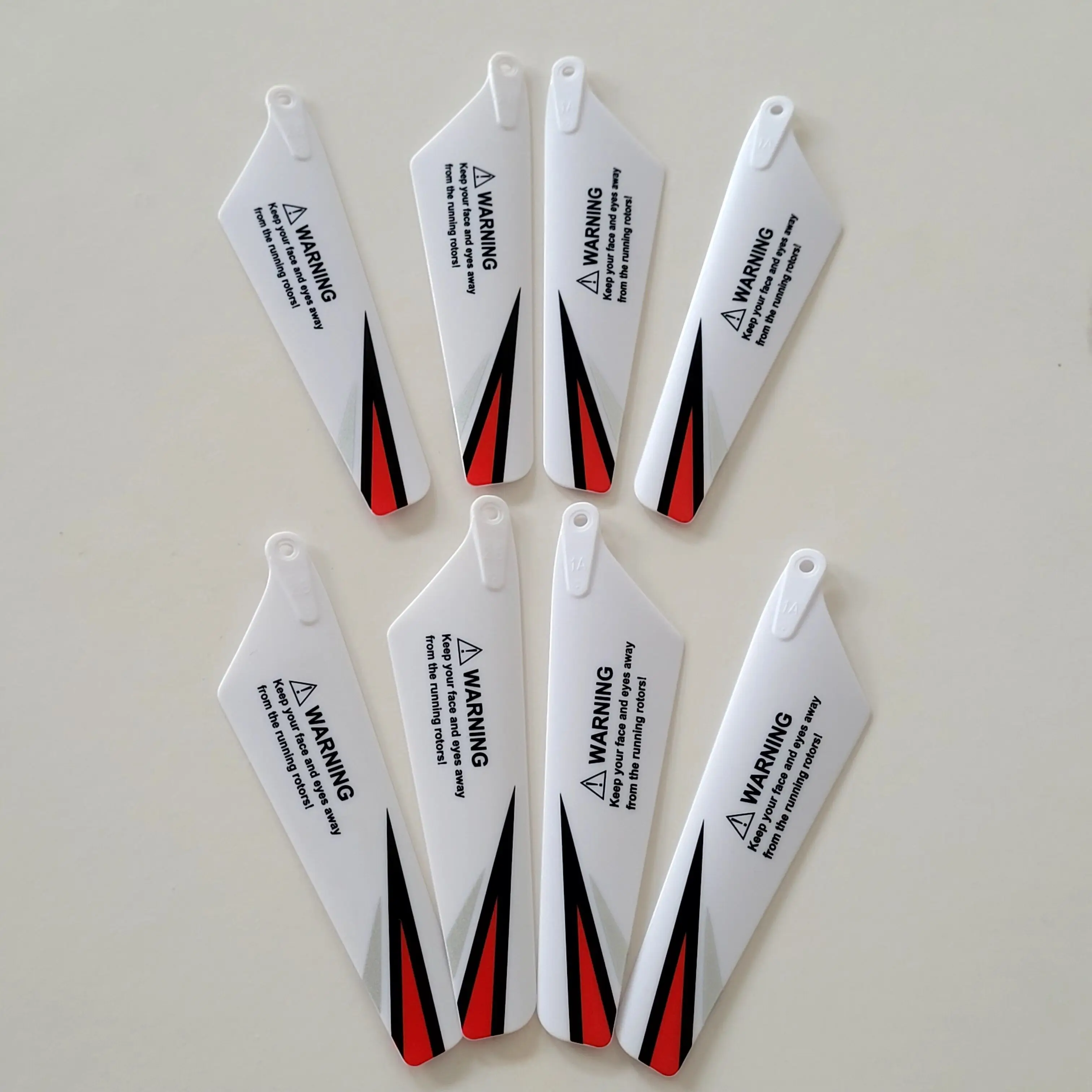 8PCS(2Set) Balde Spare Part for SYMA Helicopter S107H RC Heli Rotor Fan CW CCW Propeller Accessory