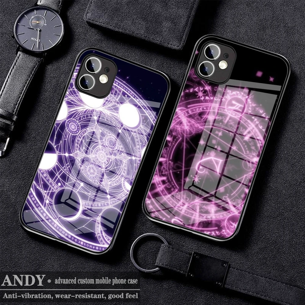 

magic Phone Case Tempered Glass For IPhone 16 14 15 12 Pro 14 Plus 13 12 11 Pro MAX iphone Covers