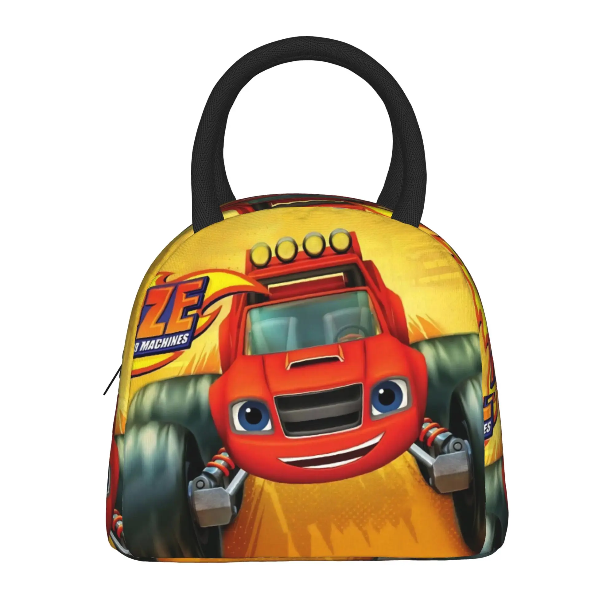 Insulated Lunch Bags Blaze and the Monster Machines Merch  Lunch Food Box Unique Design Cooler Thermal Bento Box For Picnic
