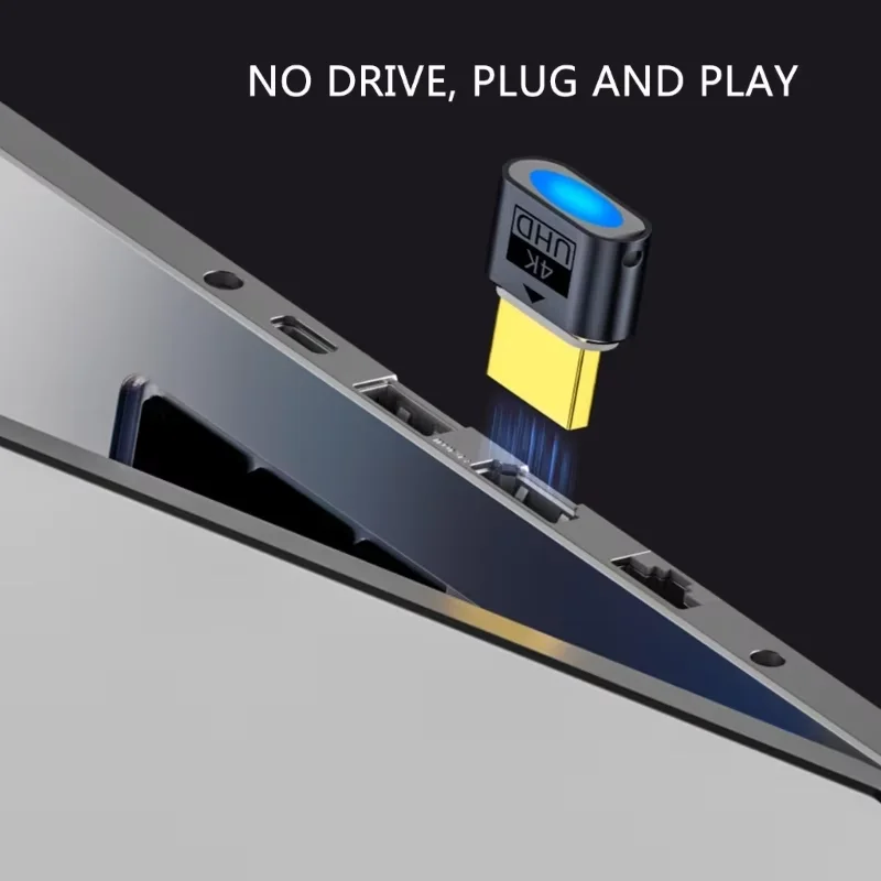 KEBIDUMEI HDMI-compatible Dummy Plug 4K@60Hz 1080@120Hz Virtual Monitor EDID Display Emulator for Graphics Card BTC Mining