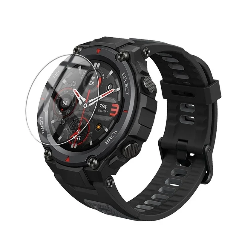 

​​For Amazfit GTR 42 47mm T Rex 2 3 T-Rex Pro 3 Ultra – Ultra-Durable Tempered Glass, HD View​​ TMOWUK