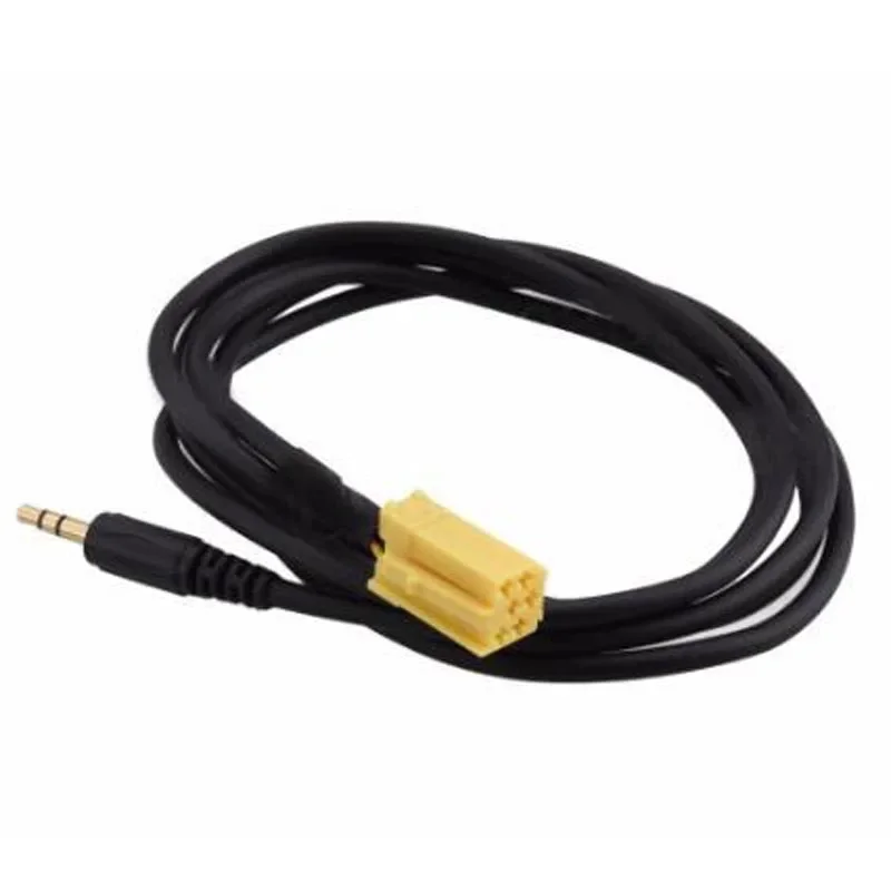 Car Aux Stereo Audio Line Input Adapter Cable 3.5mm for IOS MP3+Removal Tool for For Fiat Grande Punto Alfa 3 Pin