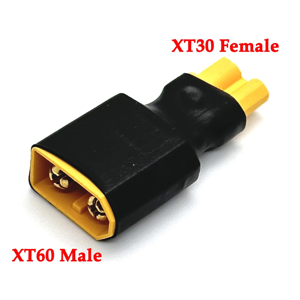 

1/3Pcs Male/Female XT60 to XT30 Plug Female Male Adapter Converter Connector