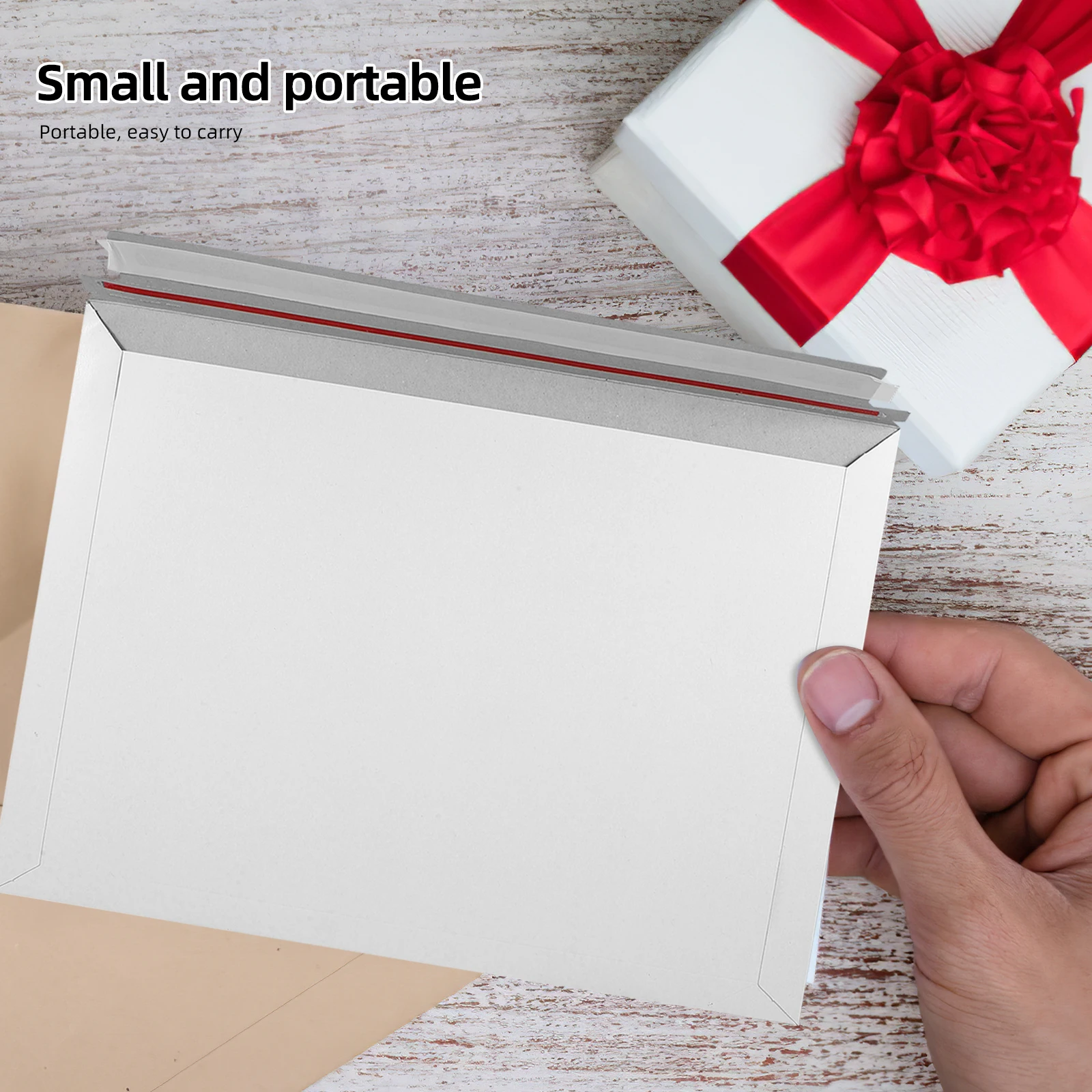 

30pcs Self-Sealing Mailing Envelopes Rigid Flat Cardboard Envelopes For Documents Cards Invitations Shipping Envelope