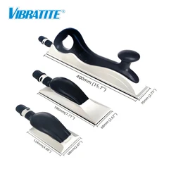 125/200/400mm Sanding Block Vacuum Hand Sander Grinding Sponge Pad Dust Free for Wood Polishing Household Cleaning Car Repair