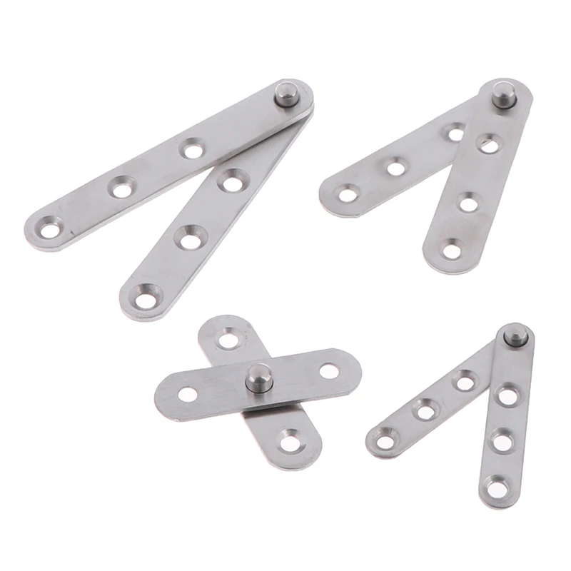 Stainless Steel Concealed 360 Degree Revolving Door Pivot Hinge Brushed