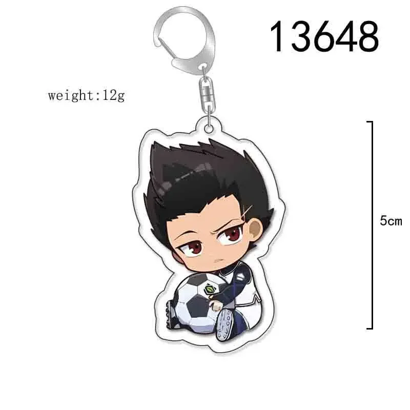 Blue Prison Keychain, Jieshiyi, Bee Le Hui, Kunijin Rensuke Acrylic Pendant, Popular Anime Peripheral Accessories