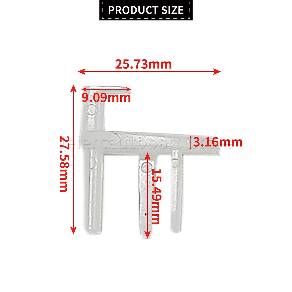 5 X Pairs For Seitz For Dometic Flyscreen / Caravan Window Blind End Clips 5 L/H & 5 R/H SP042019Z