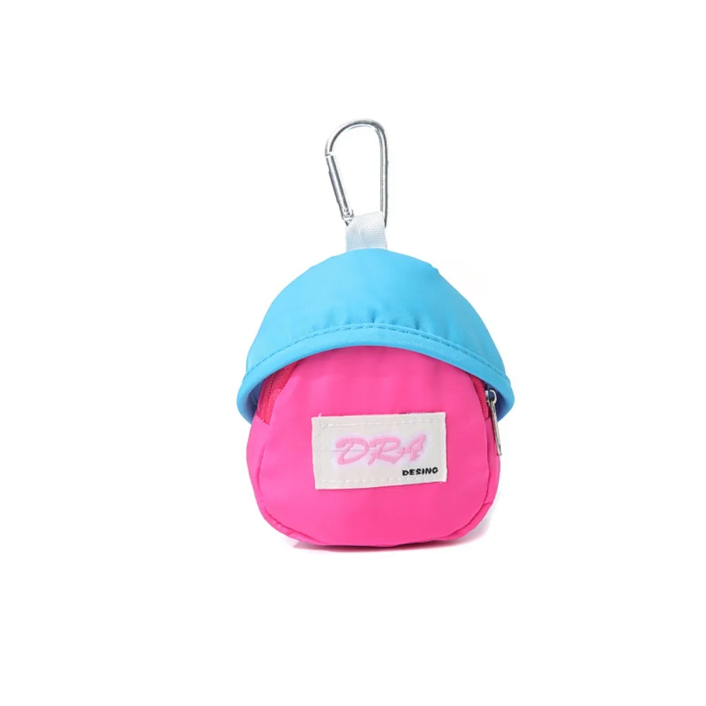 

Cute Mini Coin Purse Pendant Macaron Color Storage Bag Key Chain Portable Wallet Pouch Outdoor