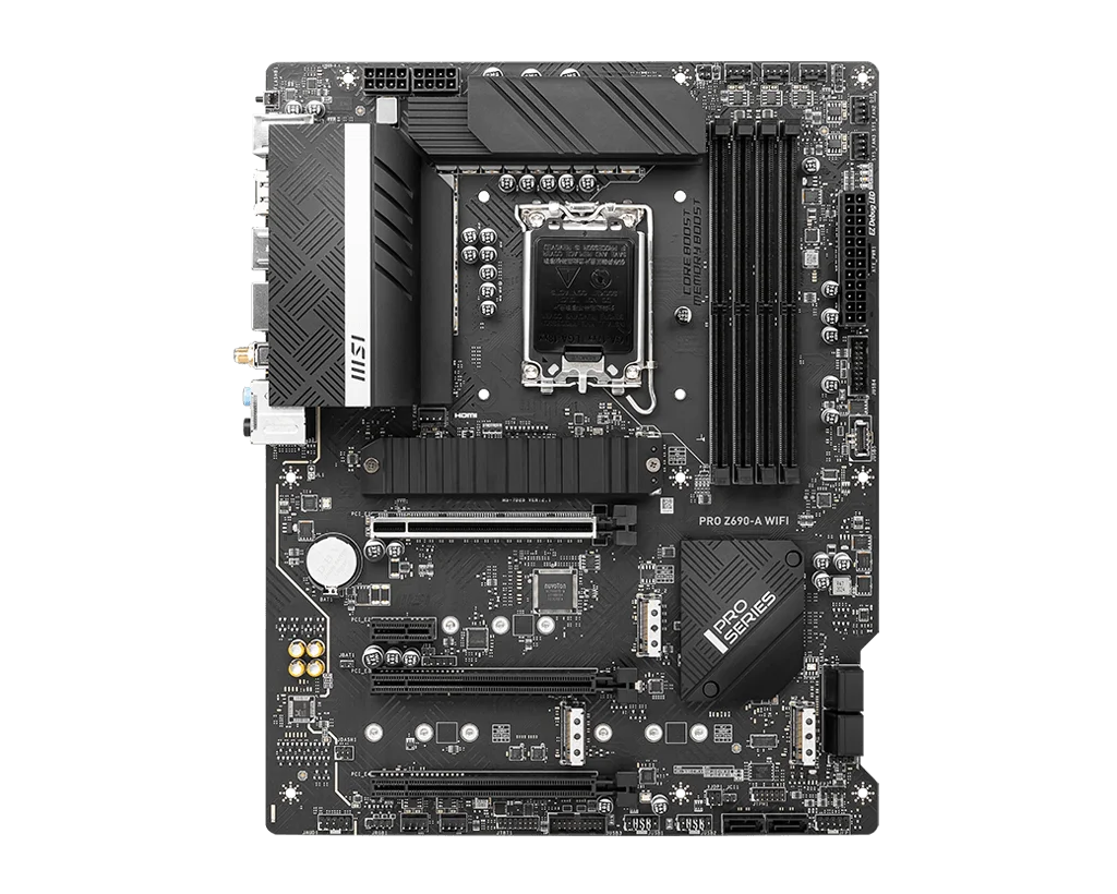 MSI PRO Z690-A WIFI اللوحة الأم Intel Z690 DDR5 LGA 1700 128GB M.2 دعم i7-12700K i7-13700 i9-13900 i9-14900F وحدة المعالجة المركزية #2