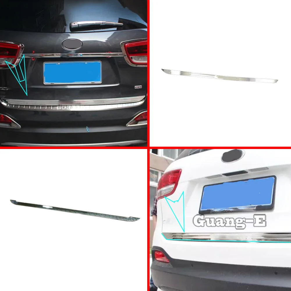 

Задняя дверь из АБС-пластика/стали для Kia Sorento L 2015 2016 2017 2018 1 шт.