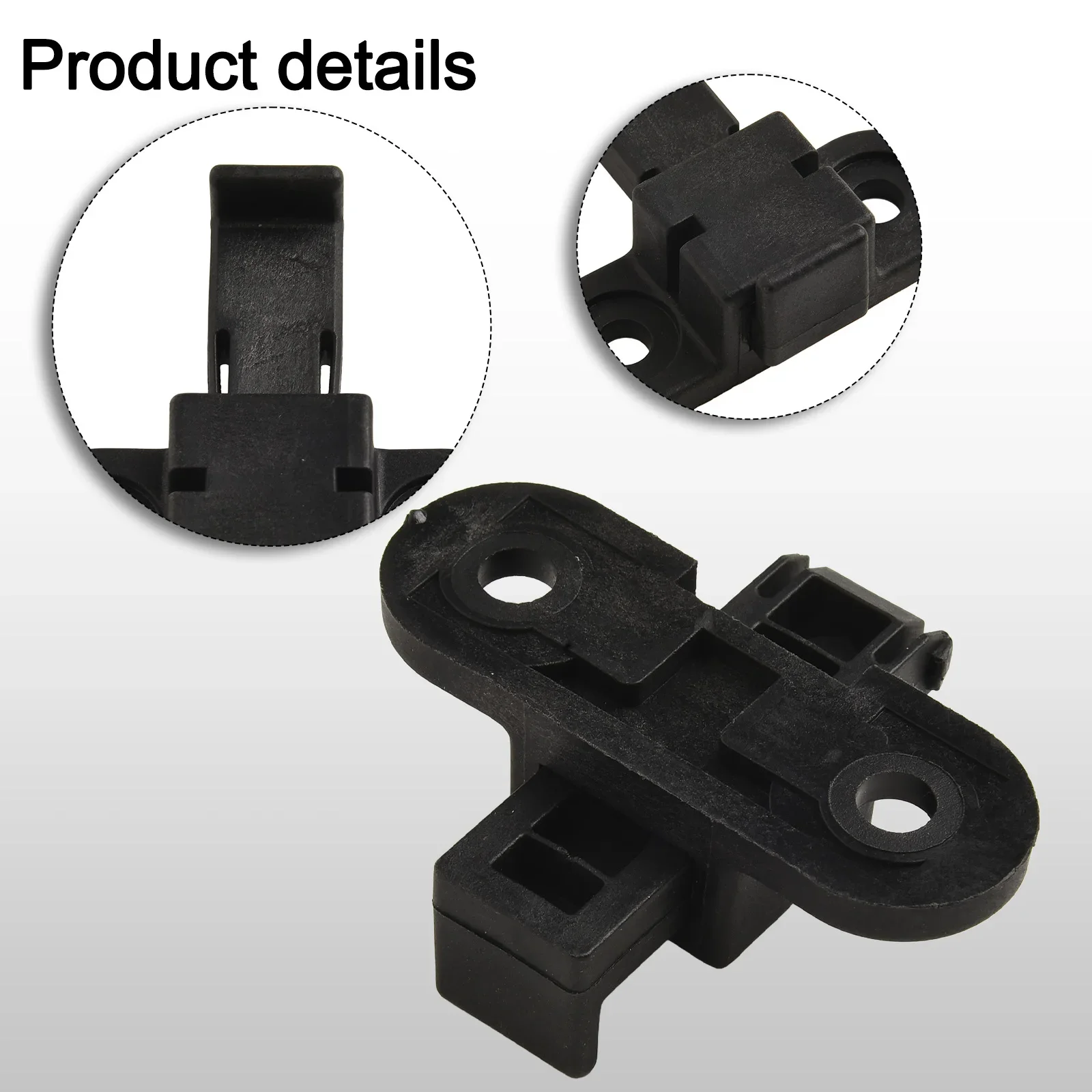 For Kayak Canoe Fishing Boat Deck Mount ABS Slide Lock Hardware For Foot Pedal Securing And Onboard Accessory Stability