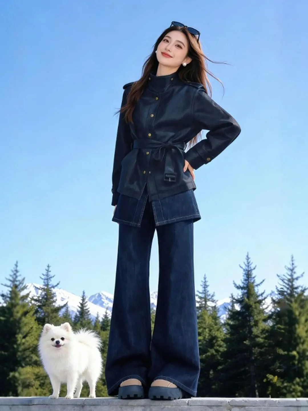 Veste en cuir PU rétro américaine de haute qualité, tendance, élégante, printemps 2026, vêtements pour femmes, promenade, voyage, rendez-vous