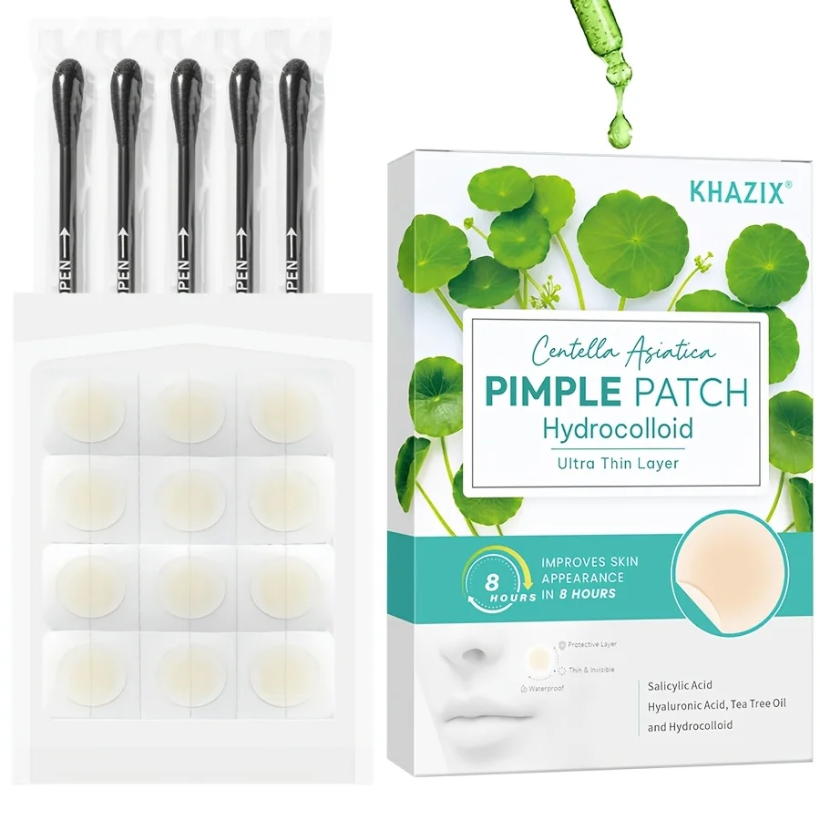 17PCS Hydrocolloid Acne Patch | Concealed, breathable, gentle, non-irritating | Suitable for facial acne, pimples and blemishes