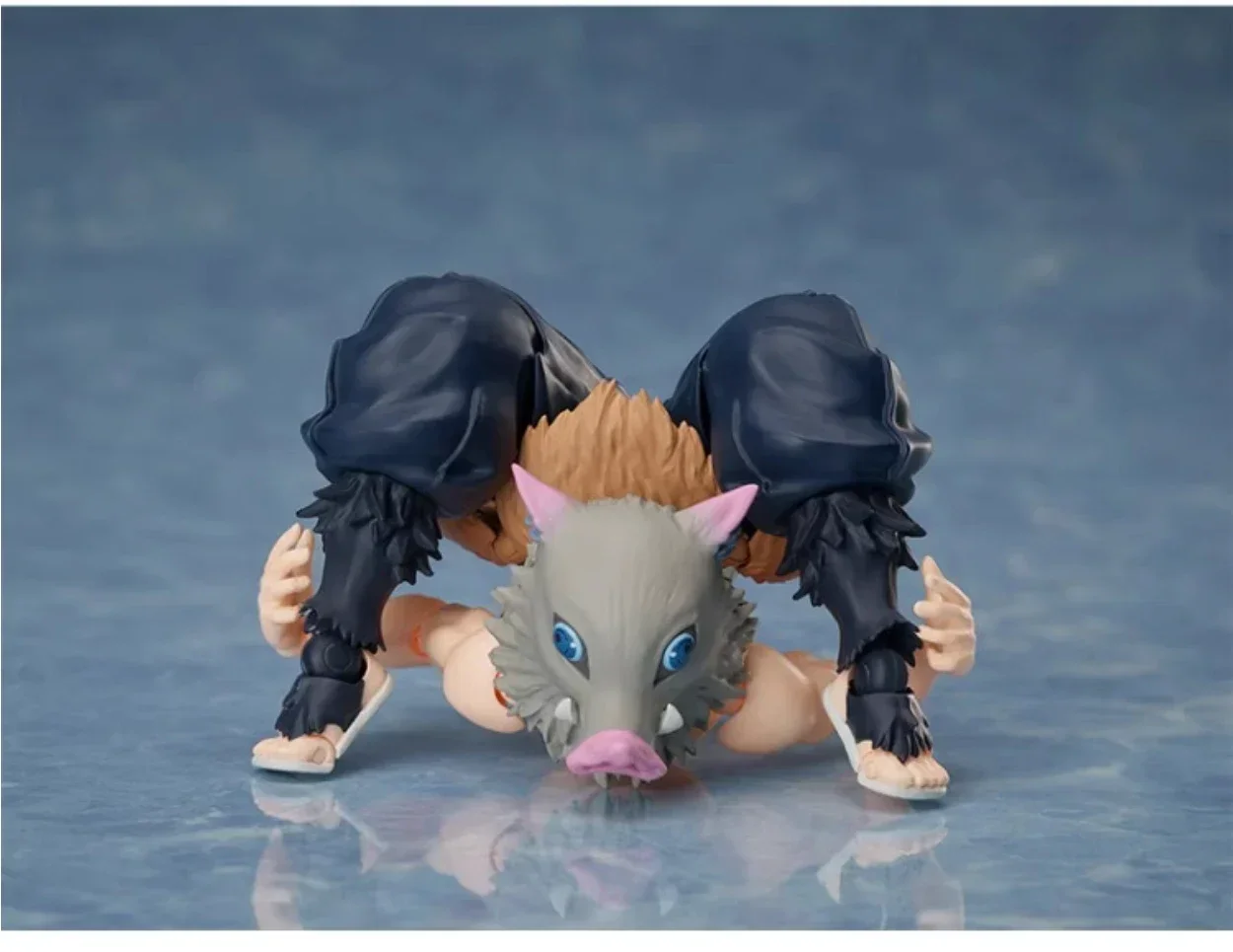 100 % Original Aniplex BUZZmod Inosuke Hashibira Kimetsu No Yaiba Demon Slayer Acchion Figuren Modell und Y Brinquedos Figura