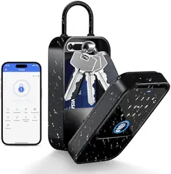 TTlock Smartkey Lock Box Home Key Wireless Smartlock Box Electronic Key Box App Digital Code Bluetooth Key Safe Padlock for Host