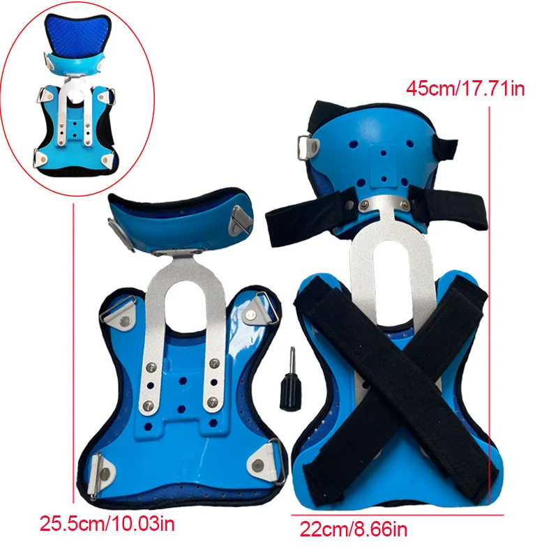

1Set Kids Neck Chest Support Brace for Posture Correction-Neck Push Arthritis-Neck Fracture Orthosis Brace
