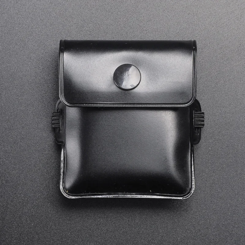 Potable Storage Bag Tied with Cigarette Case Mini Pocket Ashtray Outdoor Smoking Cigarette Cigar Travel Fireproof with Elastic