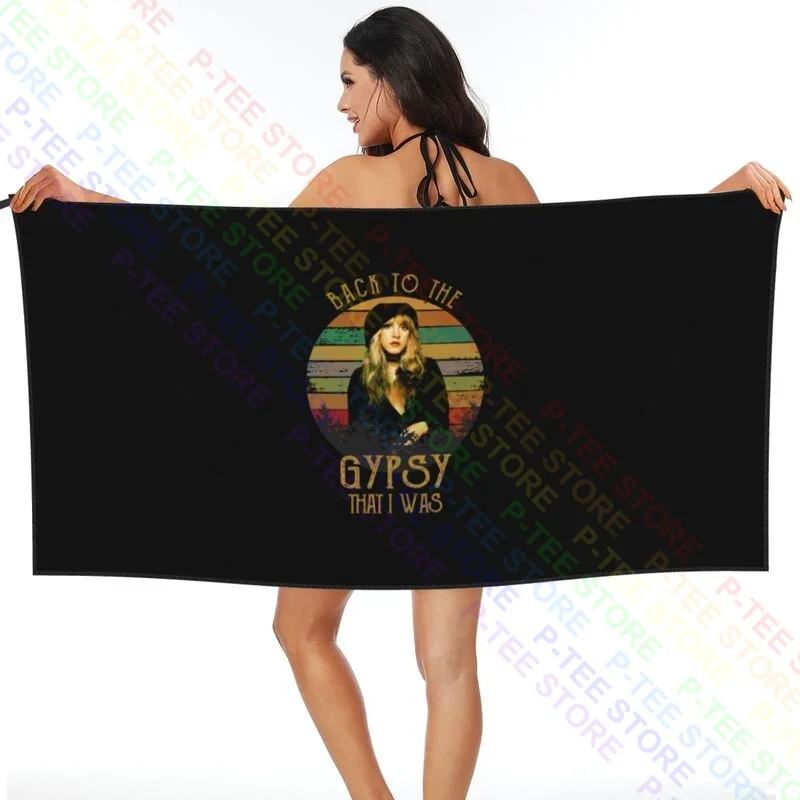 Stevie Nicks,Fleetwood Mac Quick dry Towel Custom Beach Towel Personalized