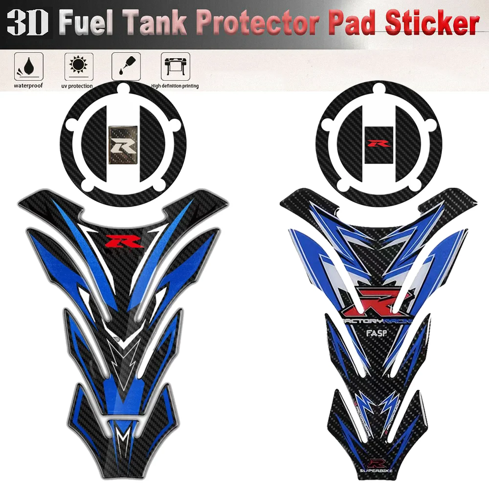 

For Suzuki GSXR Tank Pad Covers Stickers Motorcycle Accessories Protector Decal GSR 1000 750 600 400 K3 K4 K5 K6 K7 K8 K9 SV 650