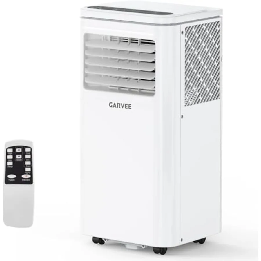 

10000 BTU AC Unit 3-in-1 Portable Air Conditioner with Cooling Dehumidifier Fan for Rooms up to 450 sq.ft Remote Control Sleep
