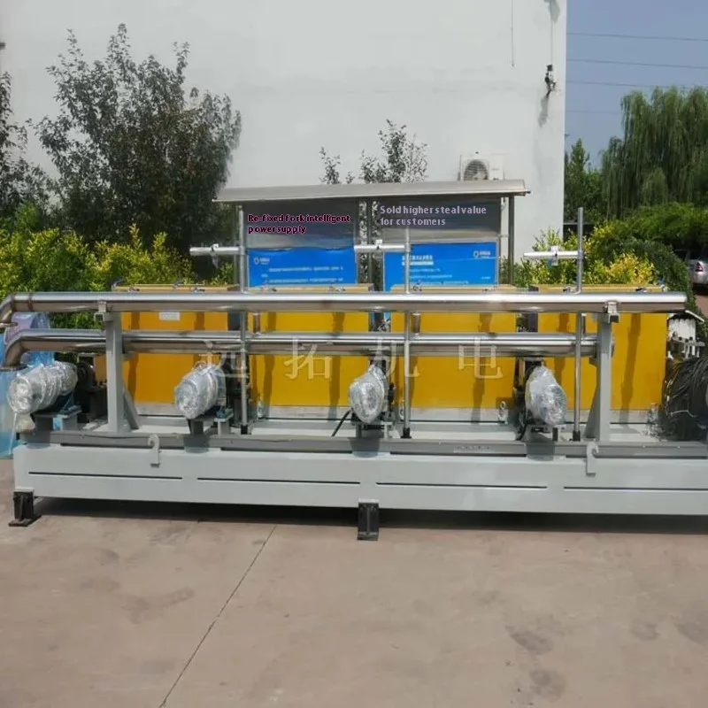 100KW Frequentie Inductie Smeden Oven Machine voor Continue Casting Mill Warmtebehandeling