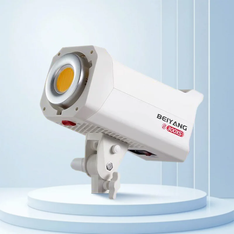 

BeiYang Photography Equipment 300W 2800K-6500K White Color COB Video Light Photography Live Fill Light With App Control