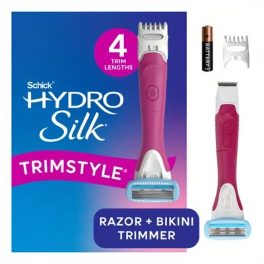 

Women's Razor - 1 razor handle and 1 refill to trim, shape and shave the way you want.