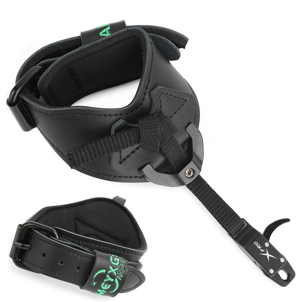 

Archery Wrist Strap Release Aid Trigger - Adjustable for Compound Bow, Essential Accessory for Hunting & Target Shooting
