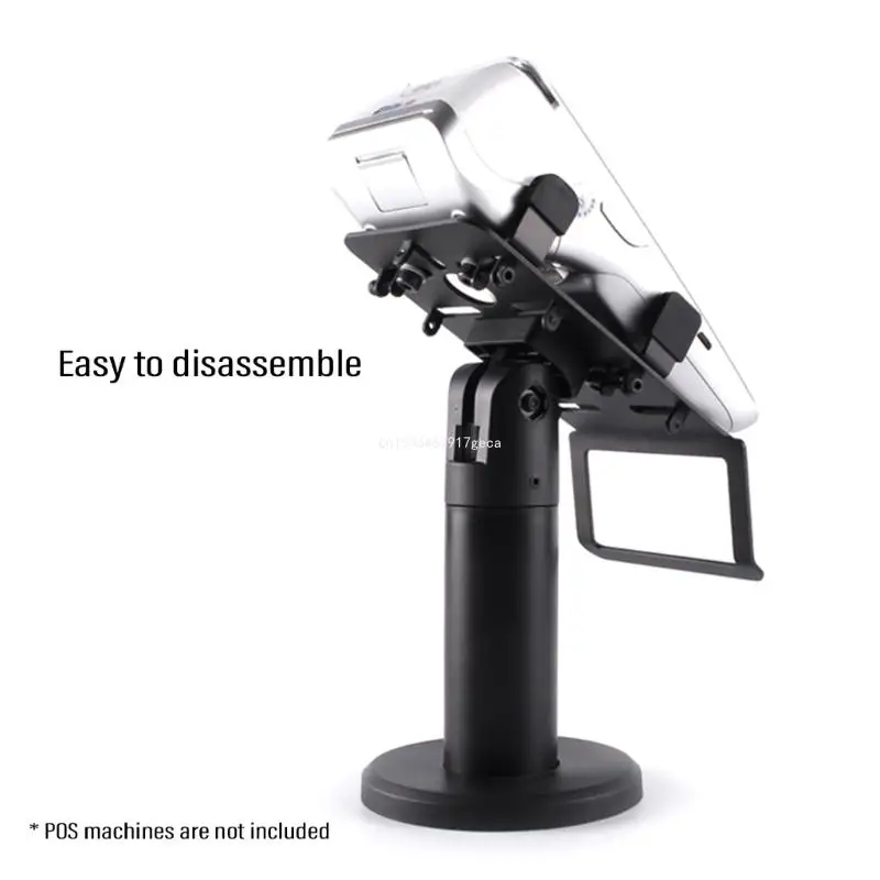 POS Machine Stand 360 Degree Adjust Cashiers Display Holder Rack Unionpays Cashiers Counter Card Machine Bracket Dropship