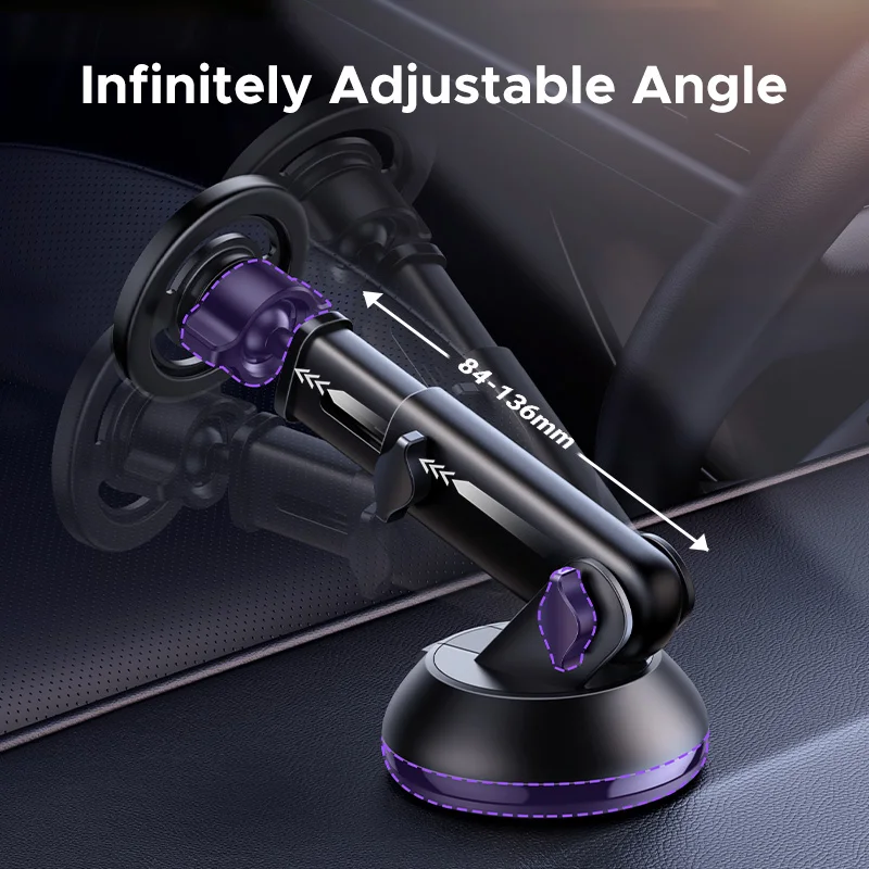 UGREEN Magnetischer Autotelefonhalter, Armaturenbrett, Windschutzscheibe, Entlüftung, 3-in-1, Magsafe-Autotelefonständer für iPhone 16, 15, 14 Pro, Samsung Xi