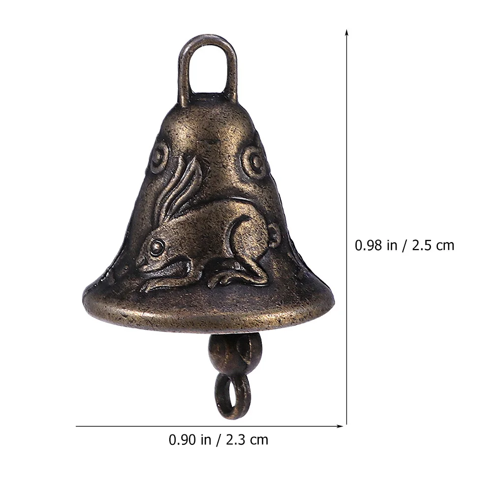 

50 Pcs Craft Small Bell Accessories Vintage Decor DIY Pendant Christmas Ornaments