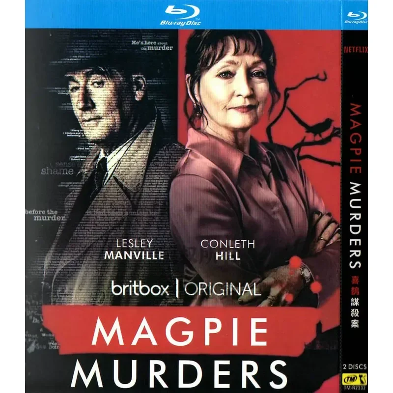 Blu-ray Suspense TV British Drama Magpie Murder High Definition 1080P 2BD Disc Non-DVD
