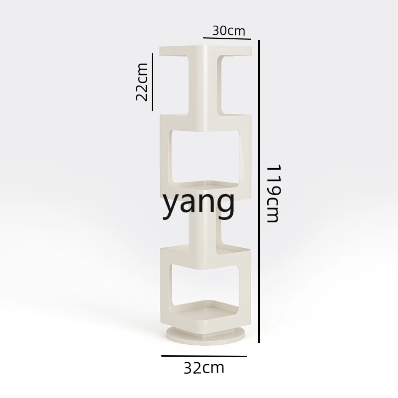 LTT living room rotating floor rack simple bedroom TV corner cabinet