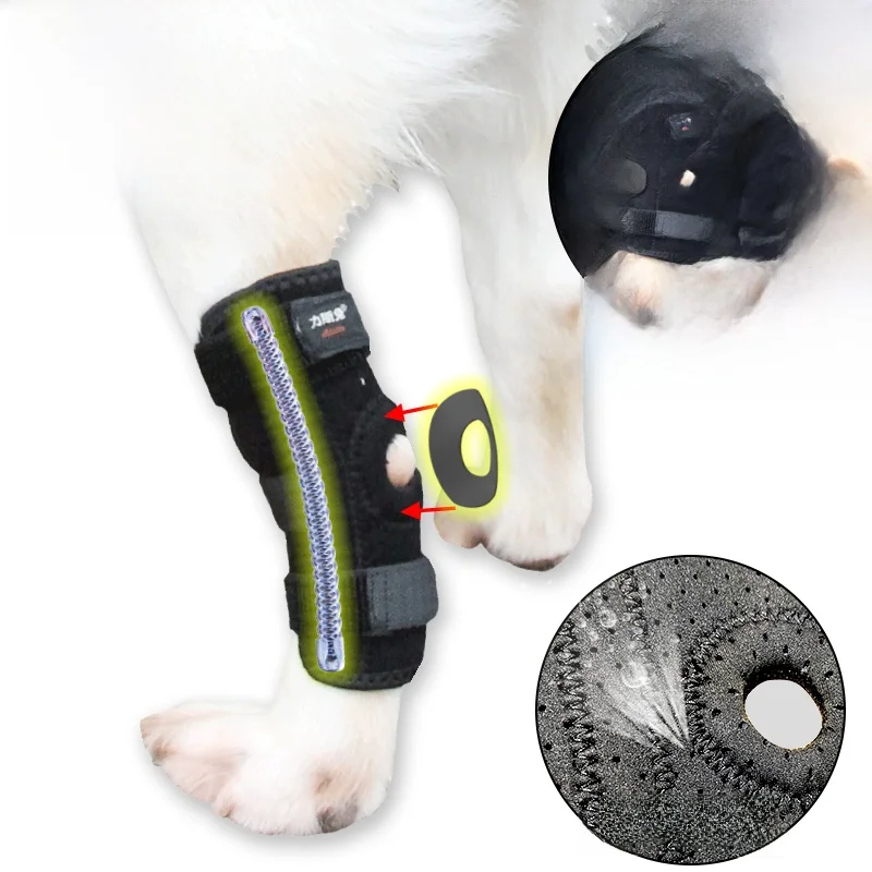 

Бандаж для защиты суставов собак, фиксатор колена для слабых задних лап, ортез для фиксации костей, защитный чехол для лап