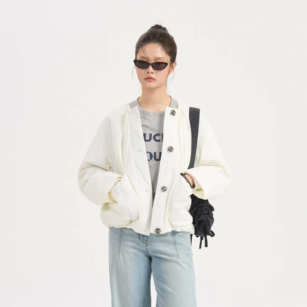 

Удобная повседневная хлопковая куртка-жакет для женщин, новая весенняя модель, свободный крой, круглый вырез, легкий складной дизайн, для повседневной носки, длинный рукав