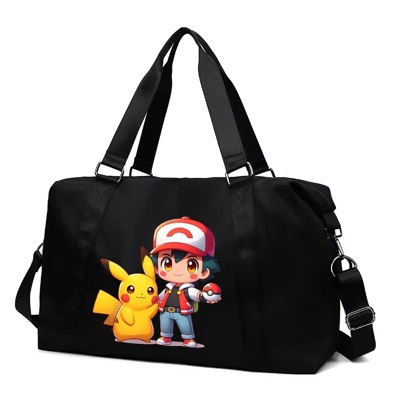 Pokemon Adult Designer Handbag Pikachu Travel Bags Sport Gym Dance Storage Coach Luggage Waterproof Duffel Travel Bag Xmas Gift