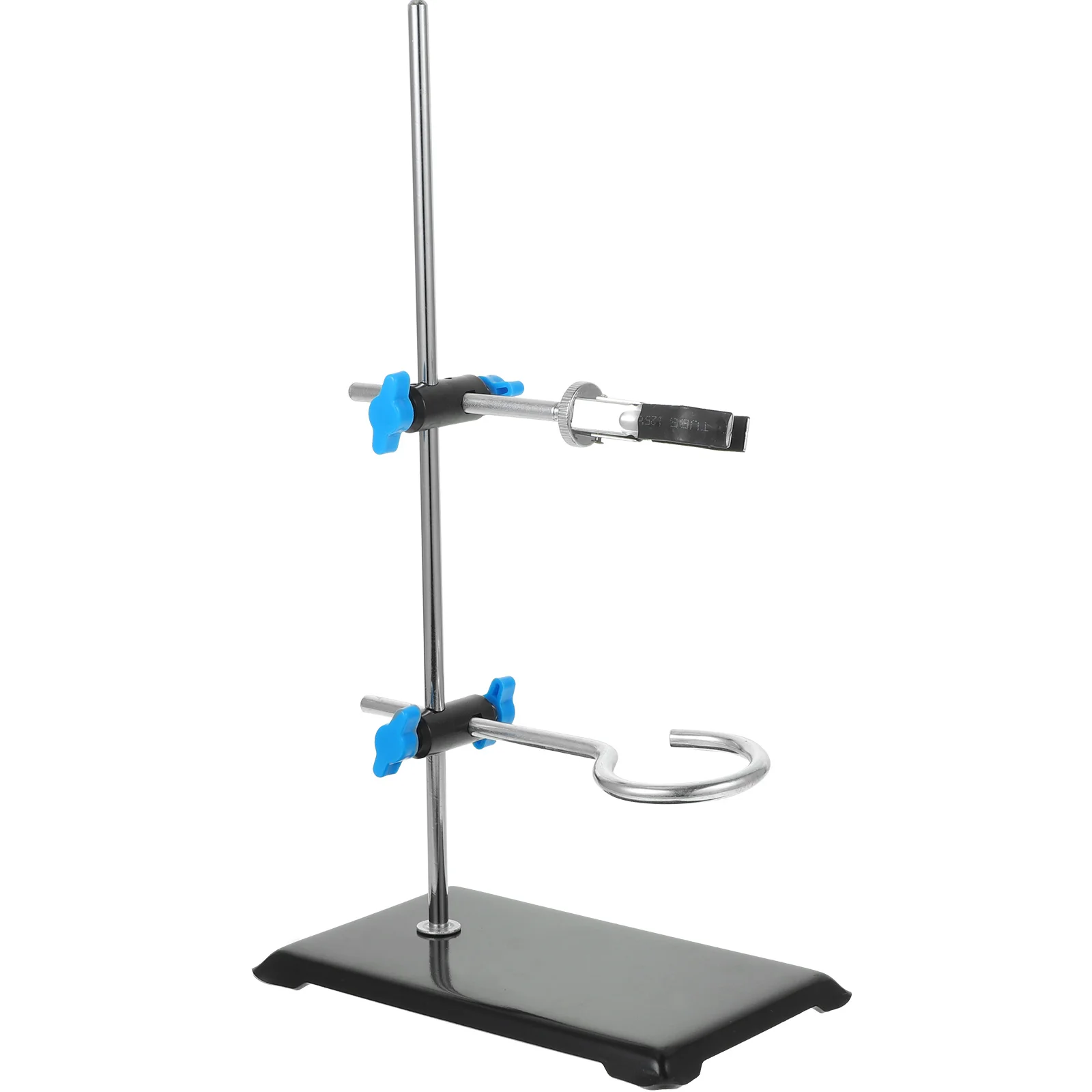 

Chemical Laboratory Retort Stand Clamp Mini Metal Rack Metalware Chemistry Laboratory Metal Support Stands (Random Style)