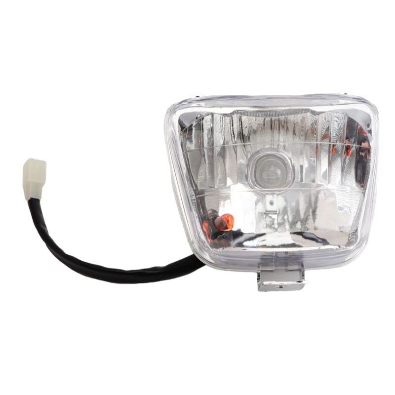 Para o chinês atv quad dirt bike lyd cabeça luz farol com lâmpada fiação 50cc 70cc 90cc 110cc sunl coolster taotao 12v