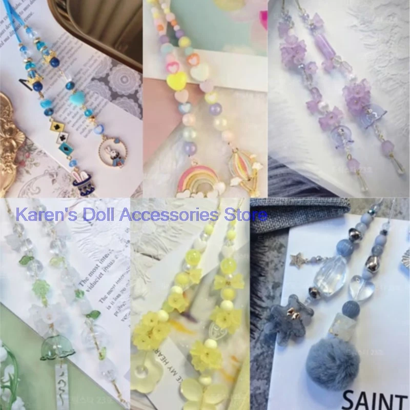

Hot Blythe preserving metal spacer beads handmade Eye changing pull rope for sleeping eye Nine strand rope reinforcement A0000