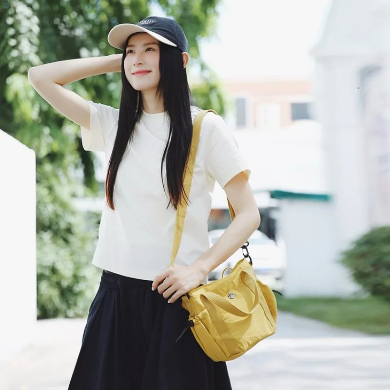 

Vintage Aesthetic Tote Bag Ladies High End Leather Craft Simple Casual Design Daily Travel Handbag