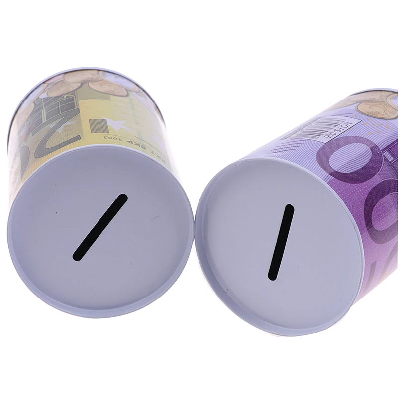 Hucha de monedas euro dólar para ahorro y depósitos en casa_voghion.com