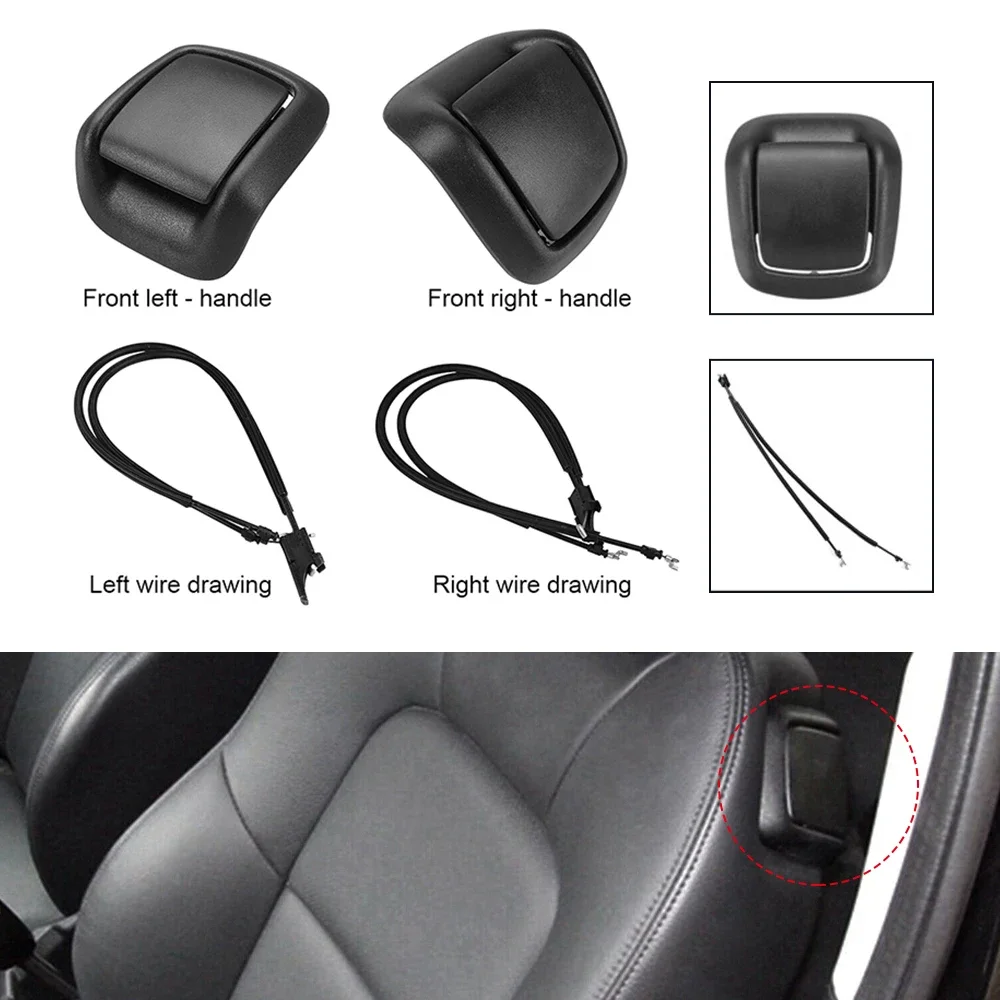 

Для Ford Fiesta MK5 MK6 3 Door 2001-2008 RH и переднее левое/правое сиденье Φ + кабель из АБС-стали регулируемая спинка